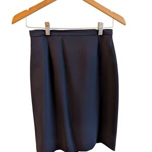 Chic Navy Pencil Skirt for Women